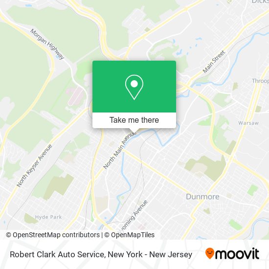 Robert Clark Auto Service map