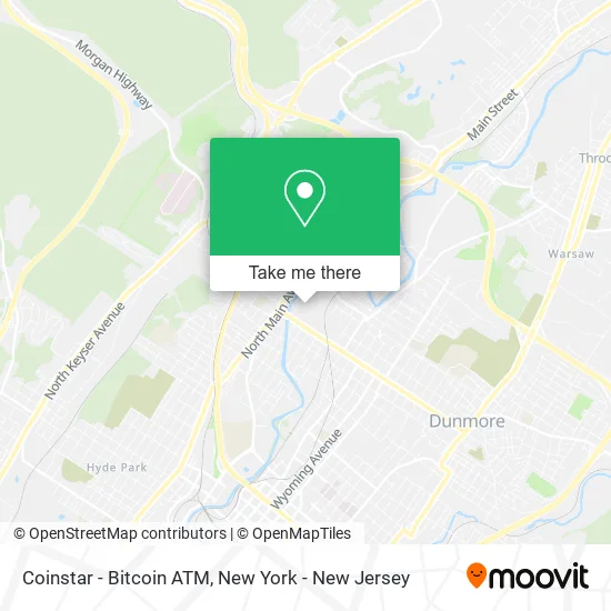 Coinstar - Bitcoin ATM map