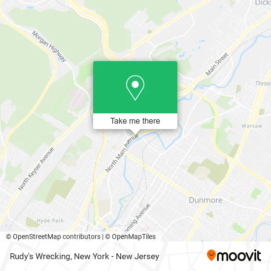 Rudy's Wrecking map