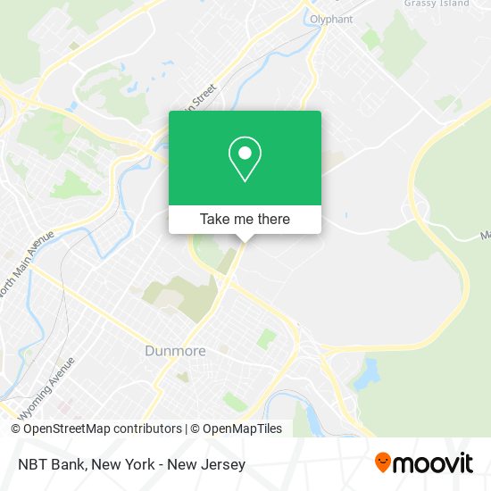 NBT Bank map