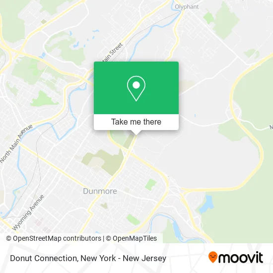 Donut Connection map