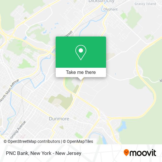 PNC Bank map