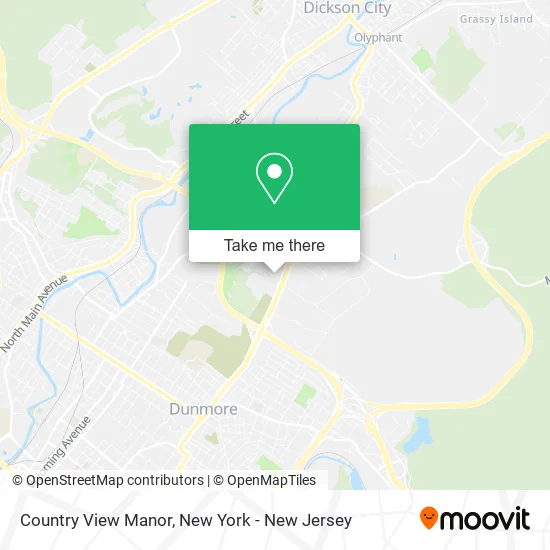 Country View Manor map