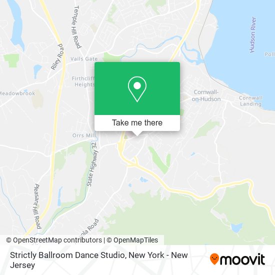Strictly Ballroom Dance Studio map