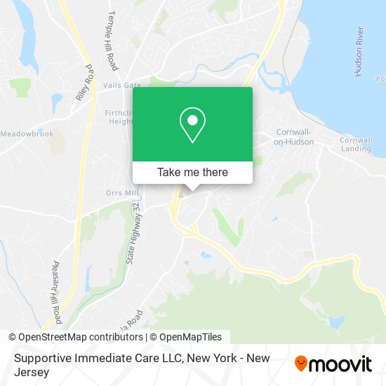 Supportive Immediate Care LLC map