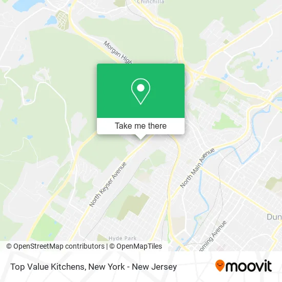 Top Value Kitchens map