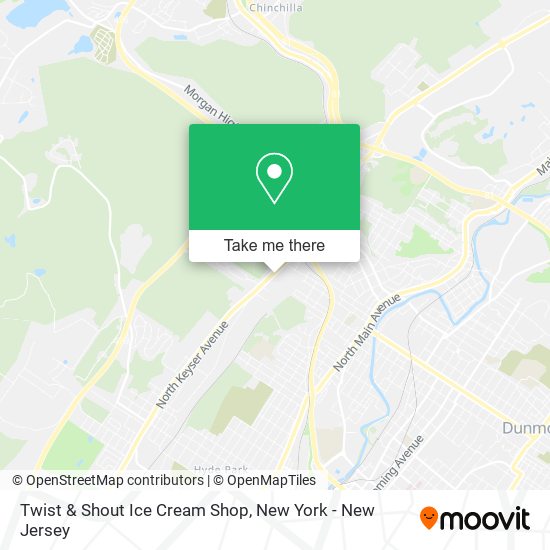 Twist & Shout Ice Cream Shop map