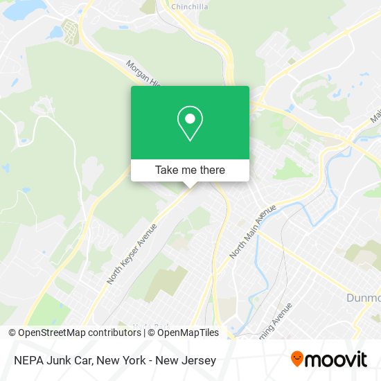 Mapa de NEPA Junk Car