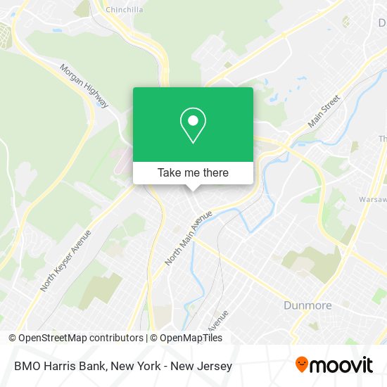 Mapa de BMO Harris Bank