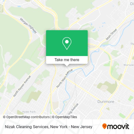 Nizak Cleaning Services map