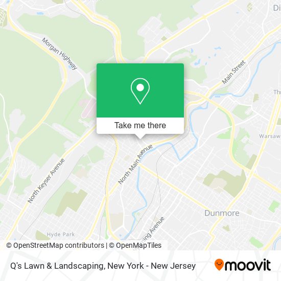 Mapa de Q's Lawn & Landscaping