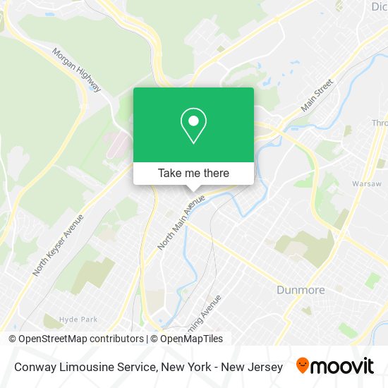 Conway Limousine Service map