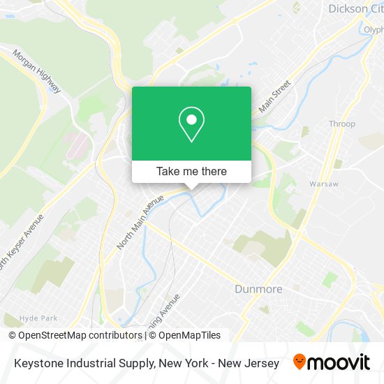 Mapa de Keystone Industrial Supply