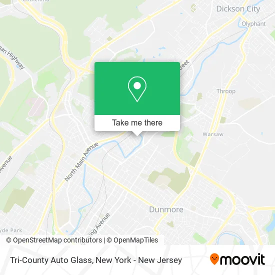 Tri-County Auto Glass map