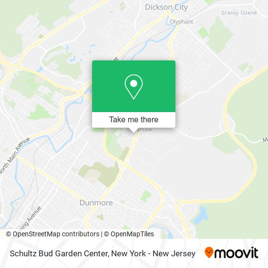 Schultz Bud Garden Center map