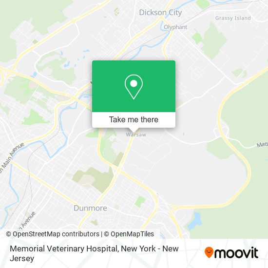 Memorial Veterinary Hospital map