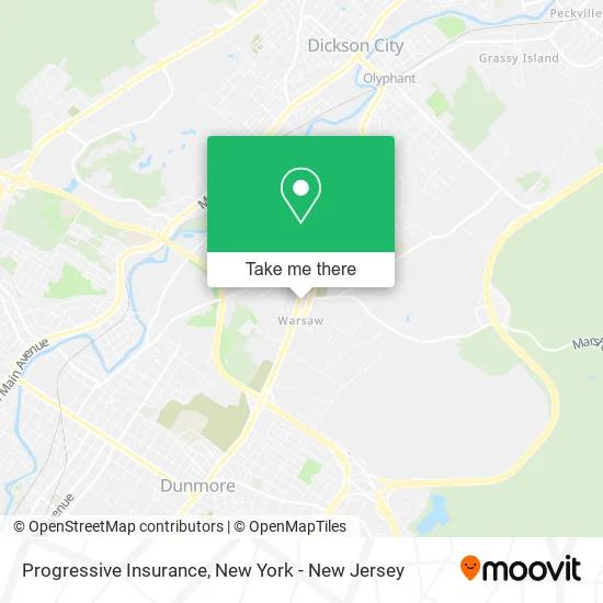 Progressive Insurance map
