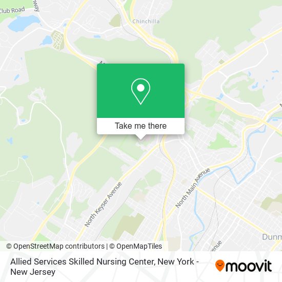 Mapa de Allied Services Skilled Nursing Center