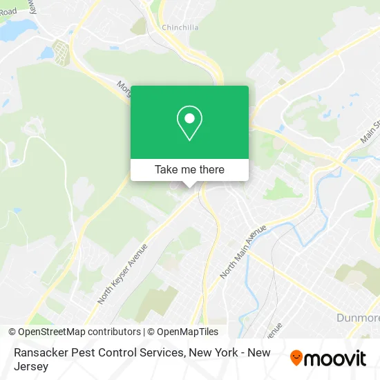 Ransacker Pest Control Services map