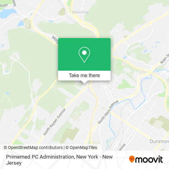 Primemed PC Administration map