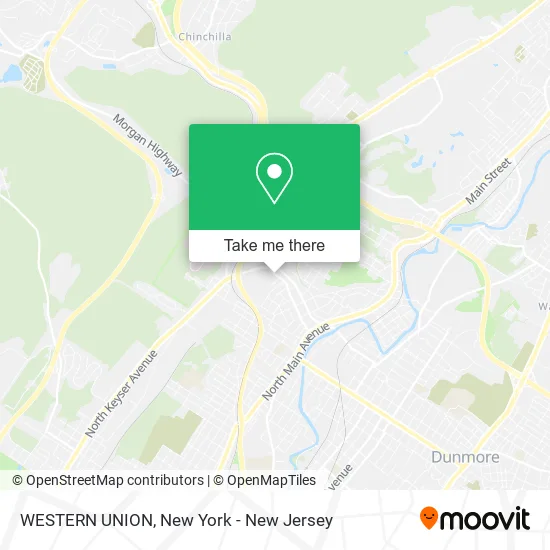 WESTERN UNION map