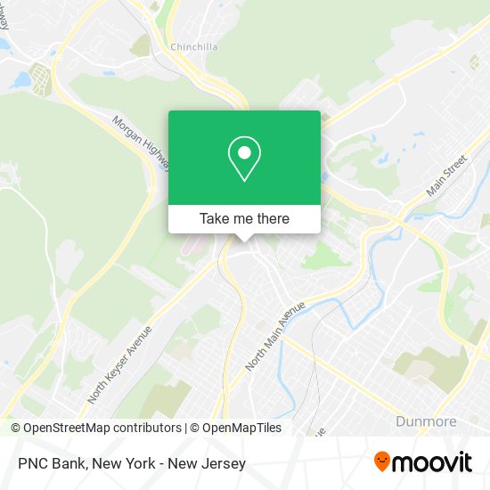 PNC Bank map