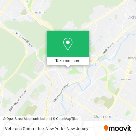 Veterans Committee map