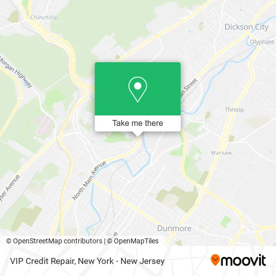 VIP Credit Repair map