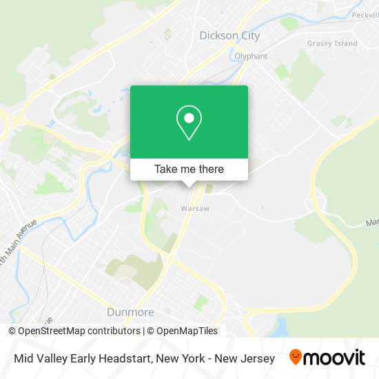 Mapa de Mid Valley Early Headstart