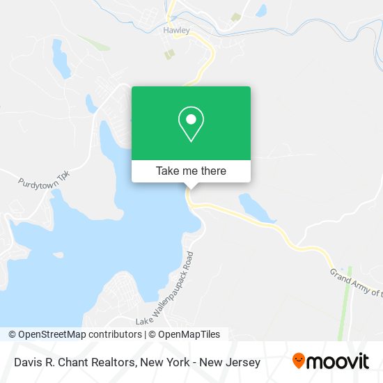 Mapa de Davis R. Chant Realtors