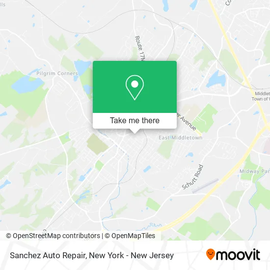 Sanchez Auto Repair map
