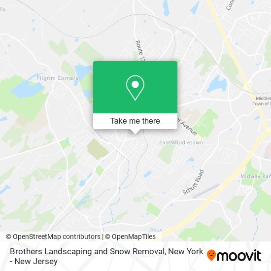 Mapa de Brothers Landscaping and Snow Removal