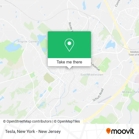Tesla map