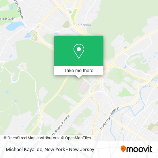 Mapa de Michael Kayal do