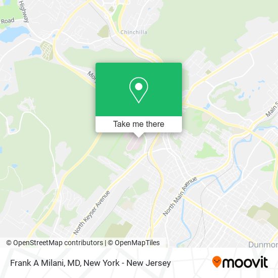 Mapa de Frank A Milani, MD