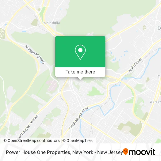 Power House One Properties map