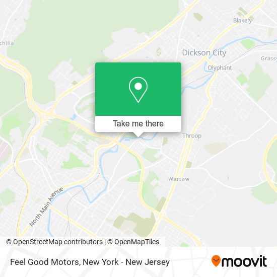 Feel Good Motors map