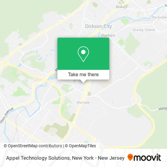 Appel Technology Solutions map