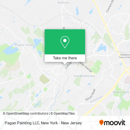 Pagan Painting LLC map