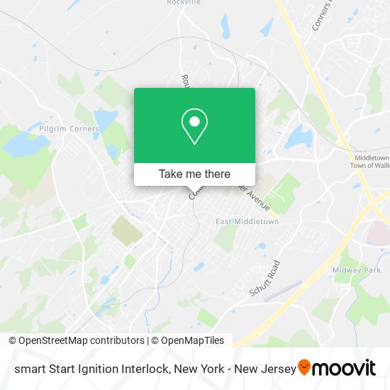 smart Start Ignition Interlock map