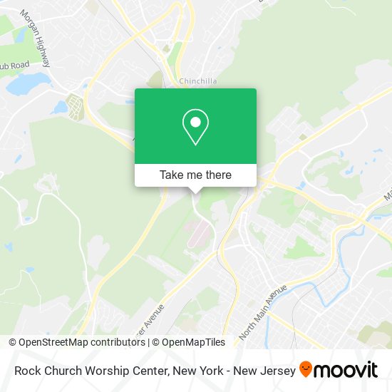 Rock Church Worship Center map