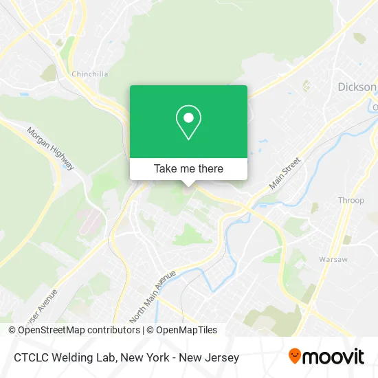 CTCLC Welding Lab map