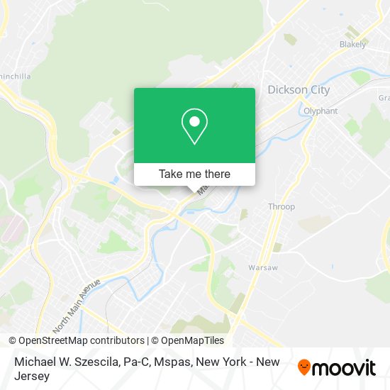 Michael W. Szescila, Pa-C, Mspas map