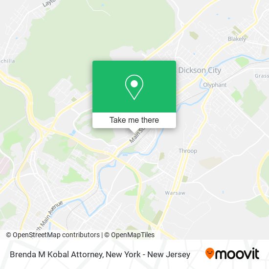 Mapa de Brenda M Kobal Attorney