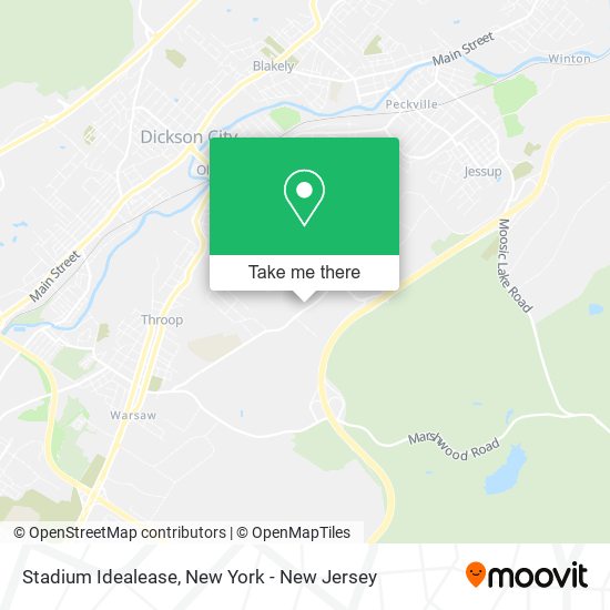 Mapa de Stadium Idealease