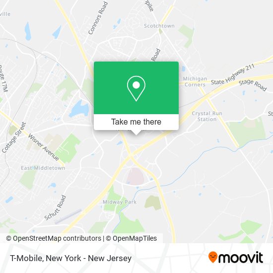 T-Mobile map