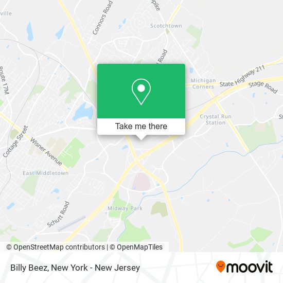 Billy Beez map