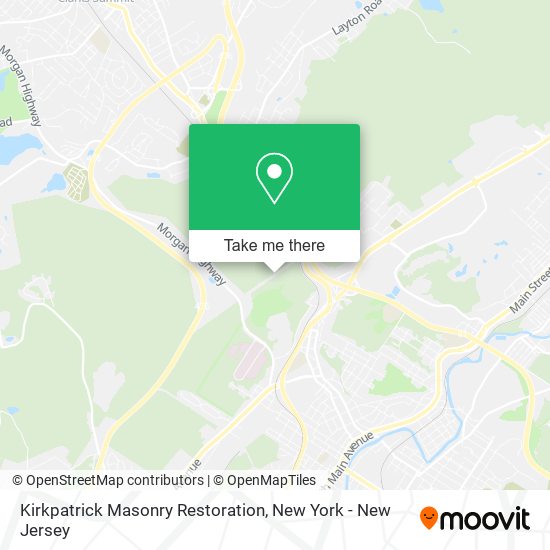 Kirkpatrick Masonry Restoration map