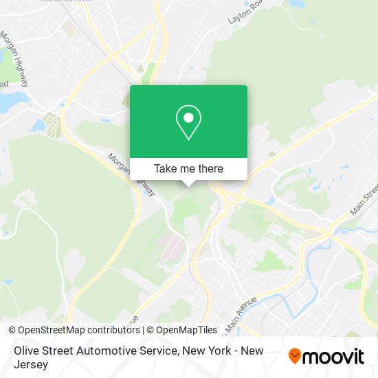 Olive Street Automotive Service map