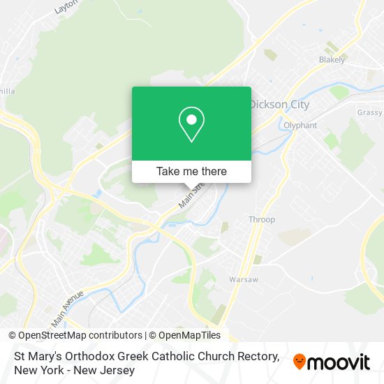 Mapa de St Mary's Orthodox Greek Catholic Church Rectory